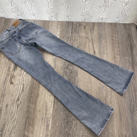 Love Soho Jeans Flare Boot Light Blue Jeans Size 0 - Picture 12 of 13